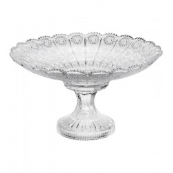 Centro de Mesa 28x16cm Starry de Cristal Ecologico Com Base